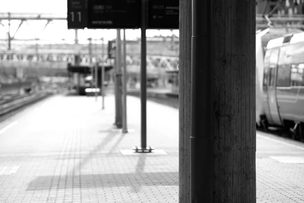 オスロ鉄道輸送駅背景 — ストック写真