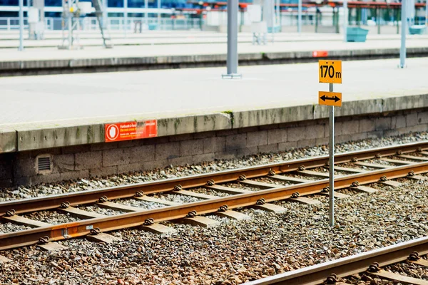 Oslo ferroviário transporte statio fundo — Fotografia de Stock