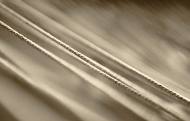 Çapraz sepya ip bokeh zemin