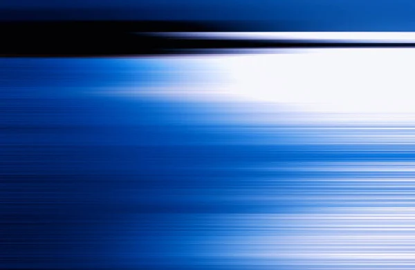 Horizontal motion blur blue ocean landscape background — Stock Photo, Image