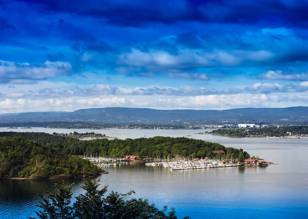 Okyanusu Adaları Norveç arka plan manzara