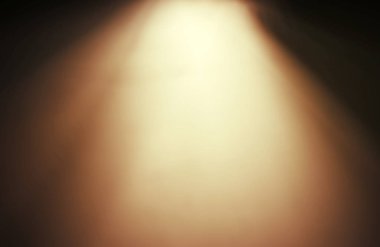 Işık bokeh arka plan bakır üst ray