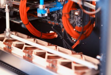 İç su soğutmalı bilgisayar hayranları arka plan