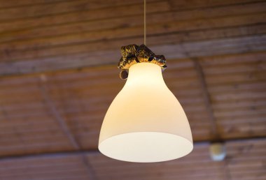 Cafe Abajur bokeh arka plan