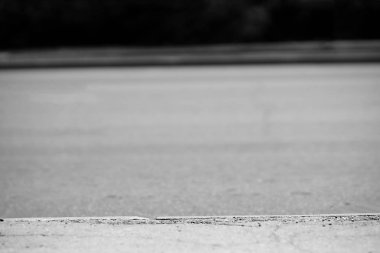 Yatay boş şehir yol arka plan