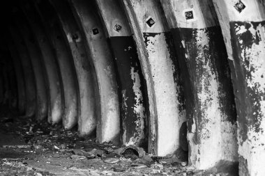 Çapraz cyberpunk askeri kasa bokeh arka plan