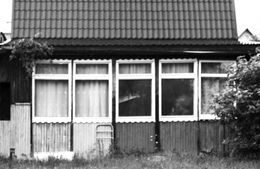 Dikey siyah beyaz kabin arka plan