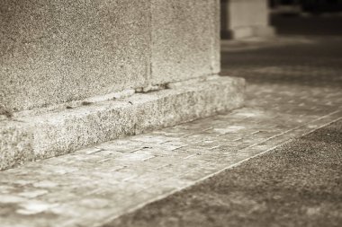 Çapraz şehir tuğla döşeme arka plan