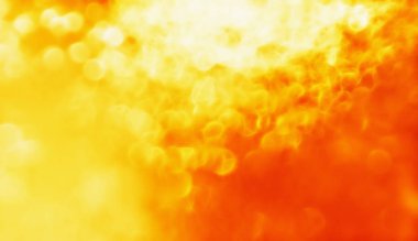Turuncu ateş bokeh doku arka plan