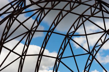 Modern şehir soyut inşaat arka plan