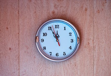 Vintage saat duvar doku arka plan üzerinde