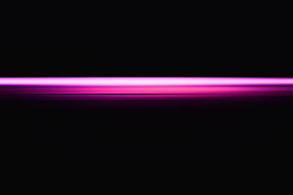 Horisontella rosa neon blast beam illustration bakgrund — Stockfoto