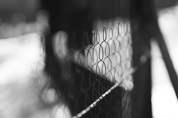 Hapishane hapishane çit arka plan — Stok fotoğraf