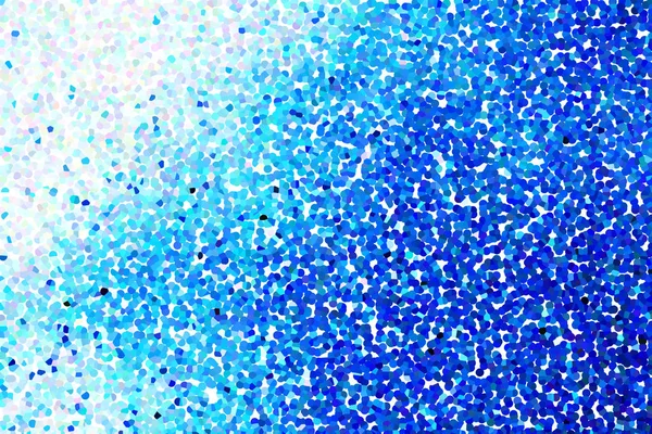 Yatay mavi kristal parçacıkları arka plan