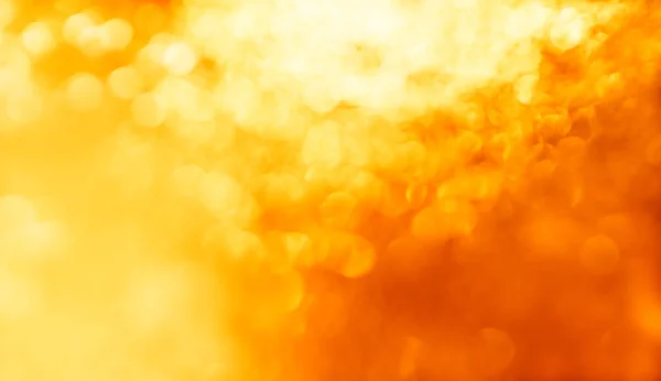 Orange Feuer Bokeh Textur Hintergrund — Stockfoto