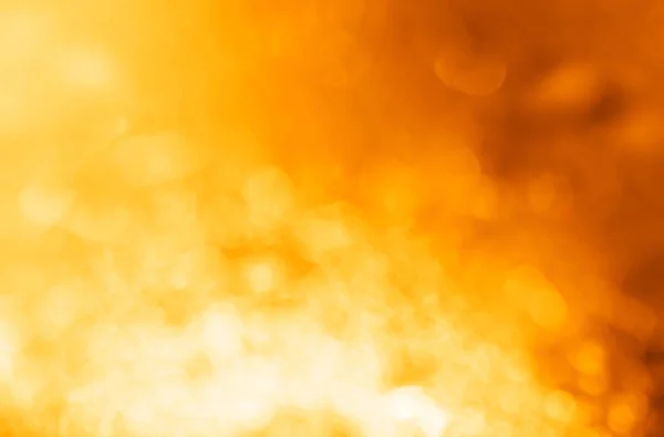 Orange fire bokeh texture background — Stock Photo, Image