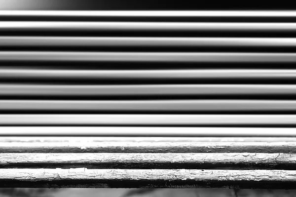 Yatay siyah beyaz tezgah bokeh arka plan — Stok fotoğraf