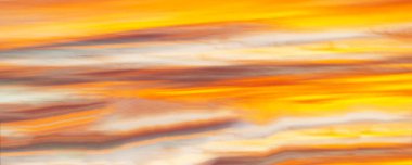 Yatay canlı turuncu günbatımı cennet arka plan zemin