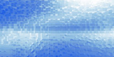 Yatay beyaz küpleri iş tanıtım arka plan