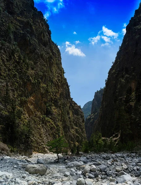 Dikey canlı canlı dağ yarık manzara arka plan backd — Stok fotoğraf