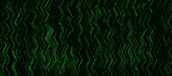 Horizontale anschauliche Matrix Neo Cyberpunk Hacker Terminal verzerrt — Stockfoto