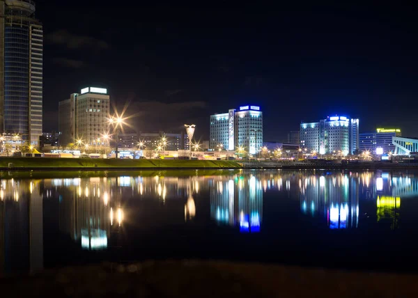 Gece şehir soyutlama 