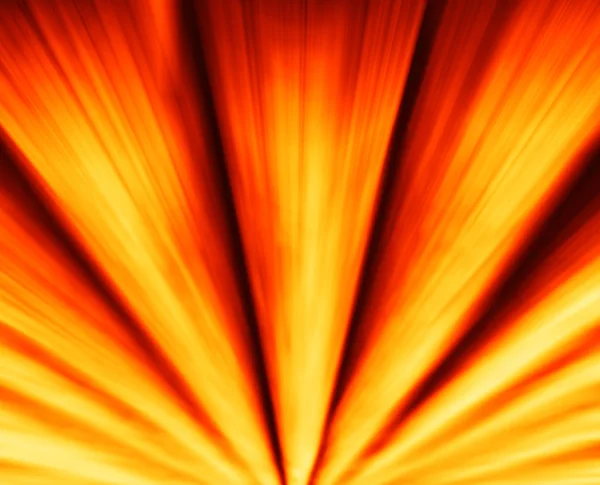 Horizontal naranja dorado sol rayos abstracción fondo backdro — Foto de Stock