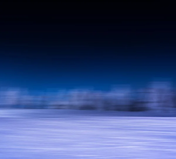 Orizzontale vivido vibrante bianco blu vuoto inverno astratti — Foto Stock