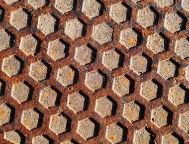 Dramatik metal hücre dokusu arkaplanı