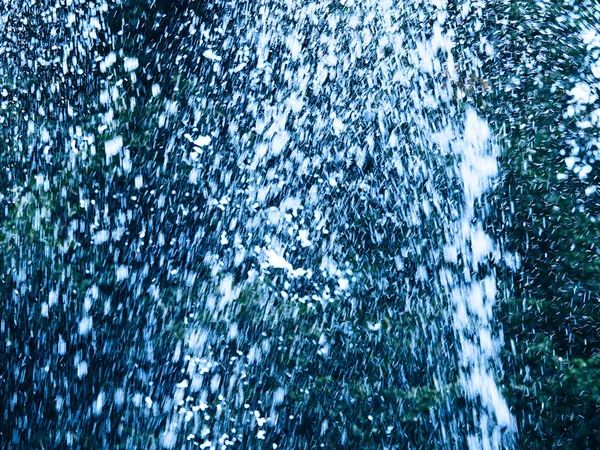 Fountain fresh water splash background — Stock Photo, Image