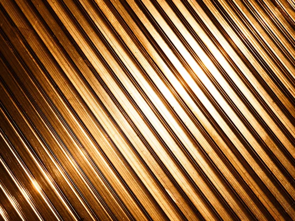 Diagonal golden surface texture background — Stock Photo, Image