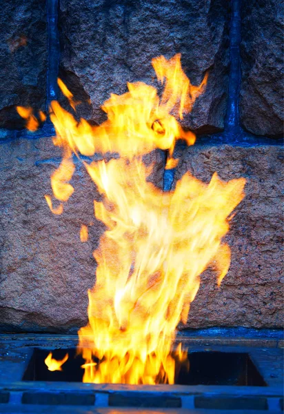 L'arrière-plan de l'objet Flamme éternelle Photo De Stock