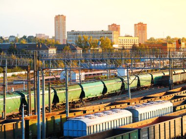 Endüstriyel tren istasyonu ulaşım geçmişi