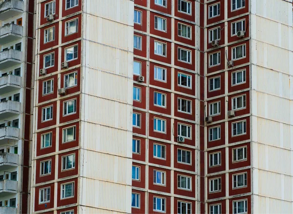 Tweedehands onroerend goed in Rusland architectuur achtergrond — Stockfoto