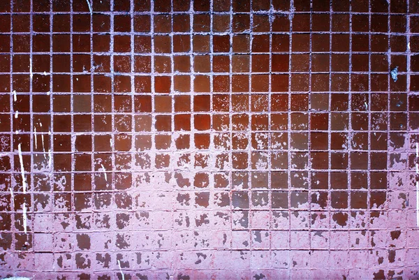 Vintage cyberpunk tiles texture background — Stock Photo, Image