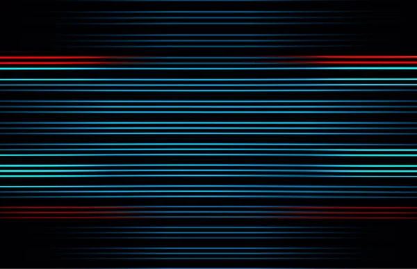 Grön och röd neon abstrakta linjer illustration bakgrund — Stockfoto