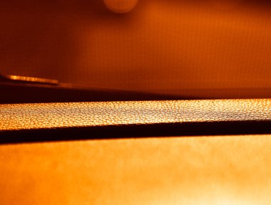 Minimum lüks araba iç mimarisi