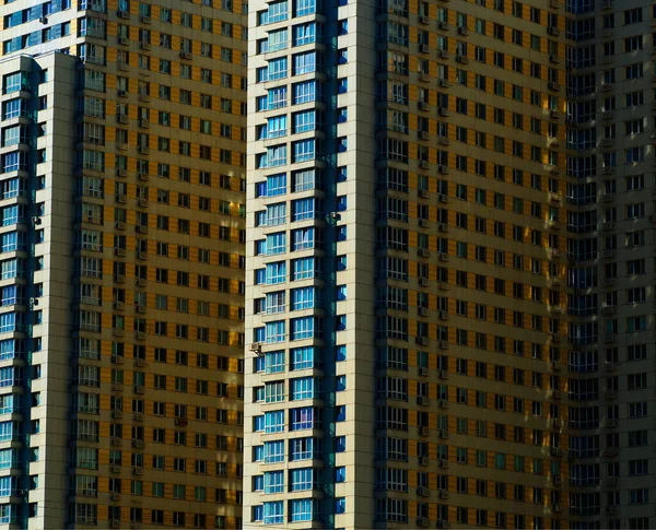 多层摩天大楼的建筑背景 — 图库照片
