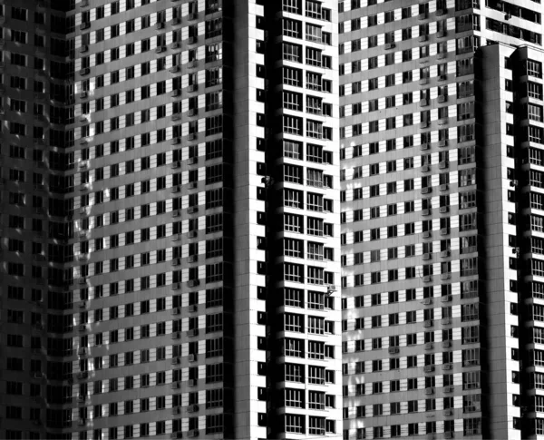 Multi Verdiepingen Wolkenkrabbers Architectuur Achtergrond — Stockfoto
