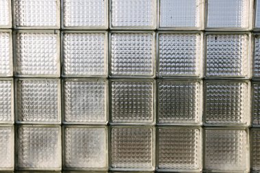 Işığın geçtiği eski cam dokusu