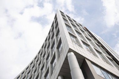 Çimento ofis binasının soyut bir parçası