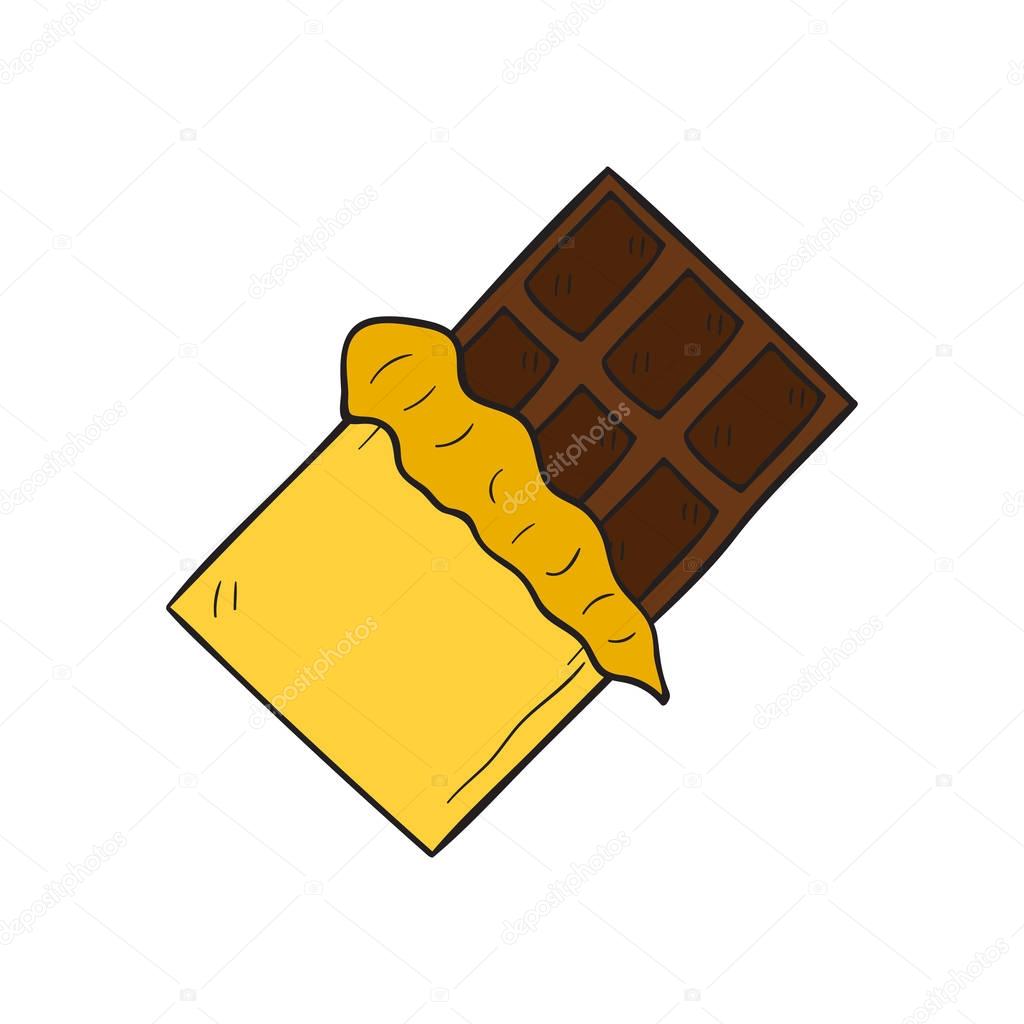 Imagenes Animadas De Chocolate Dibujos Animados De Barra De Chocolate