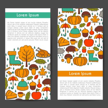 Vektör karikatür elle çizilmiş arka plan