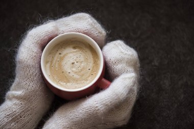 Lezzetli kahve sıcak