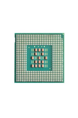 Bilgisayar Cpu veya beyaz arka plan üzerinde izole işlemci