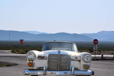 Route 66, Arizona ABD eski paslı araba