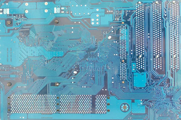 Close-up shot of computer motherboard detail — Stock Photo, Image