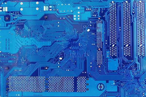 Close-up shot of computer motherboard detail — Stock Photo, Image