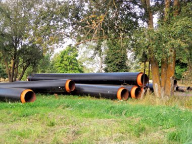 Polietilen yalıtımında büyük çaplı metal borular