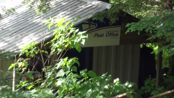 Postkontor i Alaska. — Stockvideo